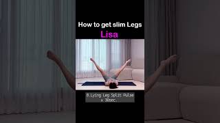Get Blackpink Lisas Slim Leg In A Week