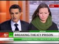 Видео Prisoners of Ice: Rescue in sight for Russian sailors trapped on ships