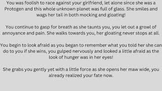 Requested Loosing A Bet Female Protogen Vore Audio Pov