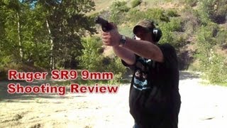 RUGER SR9 9MM PISTOL: TEST SHOOTING (HD)
