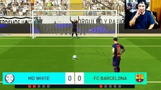 Pes 2018 - Penalty Kicks - Real Madrid Vs Barcelona - Ps4 Gameplay