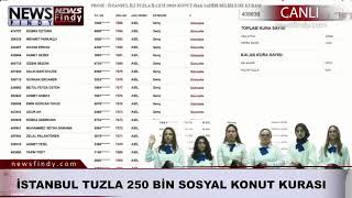 #Canlı - İstanbul Tuzla 250 BİN Sosyal Konut Kura Çekilişi