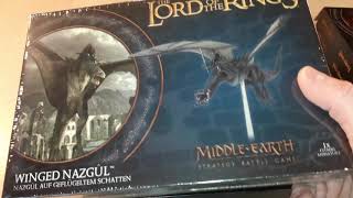 Kings of War Elf Army Project: Unboxing Middle Earth Galadhrim Warriors Knights Ent and Nazgul!!