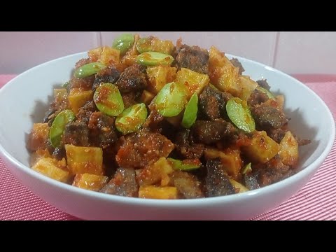 SAMBAL KENTANG ATI AMPELA PETE.... Simpel Dan Rasanya Juara Bikin Lahap Makan SAMBAL KENTANG ATI AMPELA PETE.... Simpel Dan Rasanya Juara Bikin Lahap Makan