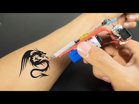 Как самодельная машинка для татуировок Как самодельная машинка для татуировок