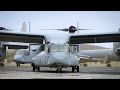 US Military MV-22B Military Transport Helicopter formation