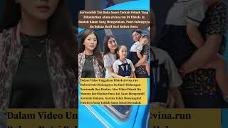 Sarwenda Tanggapi Tuduhan Fitnah Tentang Dirinya Memiliki Anak Dari Pria Lain.