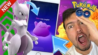 HOW TO CATCH DITTO..! | Pokemon Go Gameplay | POKEMON GO NEW UPDATE CP CHANGES