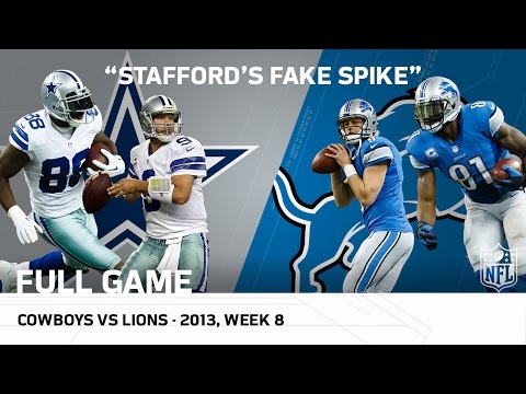 Stafford S Fake Spike Calvin S 329 Yard Game Cowboys Stafford S Fake Spike Calvin S 329 Yard Game Cowboys