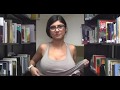 Mia Khalifa library boob slip. Porn