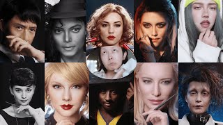 A Chinese Girl Makeup Transforms Into 10 Famous Artists And Celebrities 2021 中国抖音上又出了个仿妆女孩 易容术