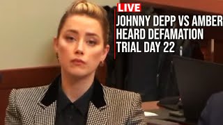 Part1 🔴Live Johnny Depp vs Amber Heard Defamation Trial Day 22