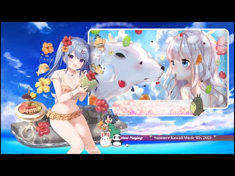 【Kawaii Radio 24/7】 Summer Kawaii Music | Cute & Sweet - Upbeat Kawaii Future Bass Mix | Zy Chan