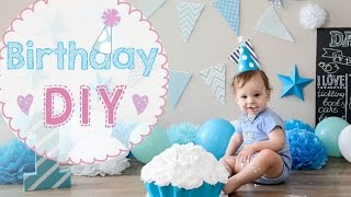 ★ DIY ★ Первый день рождения | Ребенку 1 год
