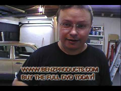 Mercedes Benz Coolant & Mono-Valve Heater Valve Repair Rebuild 300D 300SD Video DVD Benzproducts.com