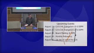 Sunday Evening Meeting August 7 2022