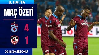 ÖZET: Trabzonspor 4-1 Gaziantep FK | 8. Hafta - 2019/20
