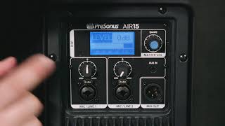 PreSonus AIR Speakers for Marching Audio