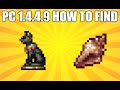 Terraria PC 1.4.4.9 How To Find Magic Conch/Bast Statue!!!