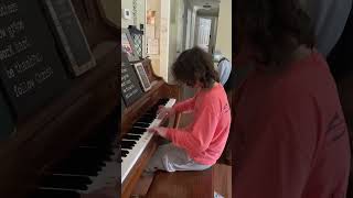 My brother accidentally played “Changes” XXXTENTACION on the piano… #shorts