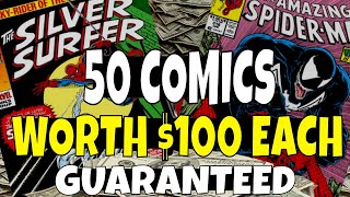 50 Comic Books Worth $100 or More GUARANTEED!!! - Do You Have These Marvel Comic