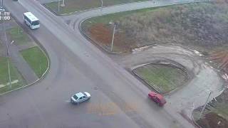 Видео ДТП (авария г. Волжский) ул. Дружбы ул. 87 Гвардейская 25-03-2017 08-38 от powernet.com.ru, улица Дружбы, Волжский, Россия