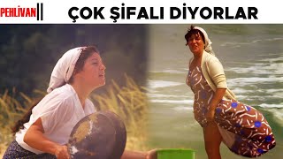 Pehlivan Türk Filmi Cemile Sıcağa Dayanamayıp Denize Giriyor
