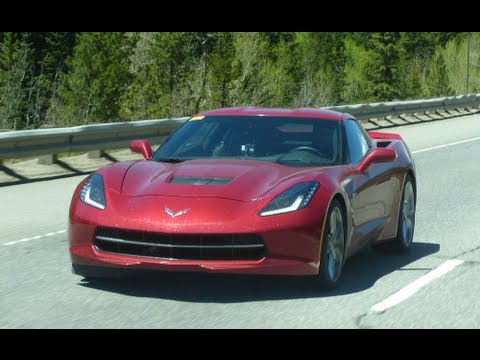 Captured: 2014 Chevy Corvette C7 On The Road High Altitude Testing 