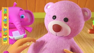 Teddy Bear Song | Kindergarten Cartoon Nursery Rhymes for Kids | Baby Music by Little Treehouse