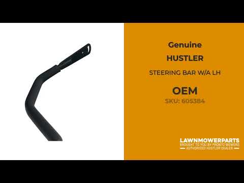 605384 STEERING BAR W/A LH - HUSTLER Genuine OEM Part 605384 STEERING BAR W/A LH - HUSTLER Genuine OEM Part
