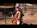 Luke Acerra plays David Eby's Celtic Passage for solo cello March 6, 2013