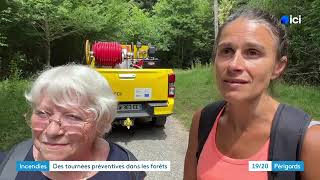 Dordogne La Dfci Veille Contre Les Incendies De Forêt
