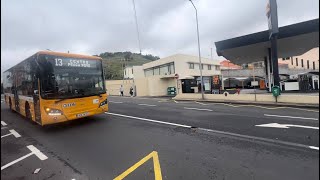 Portugal, Madeira, Funchal, Bus 13, Ride From Tourigalo São Martinho To Marina Shopping