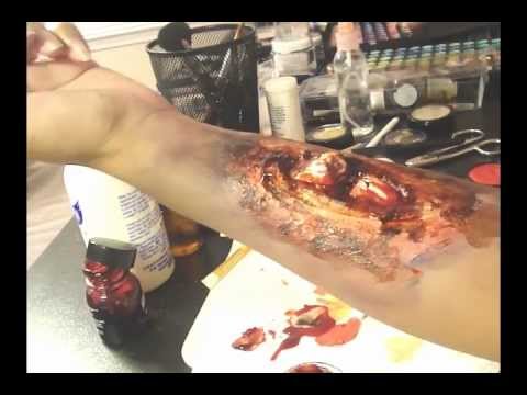 Cheap Makeup on News Top Headlines Halloween Makeup Bloody Wound Halloween Makeup