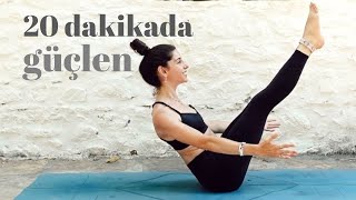 GÜÇLEN 💪🏼 21 Gün Aralıksız Yap | Her Seviyeye Uygun Evde Yoga