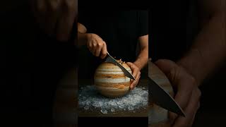 Arsm Knife Cutting Jupiter With Gas Explosion