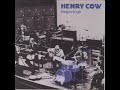 Henry Cow  /  Came To See You