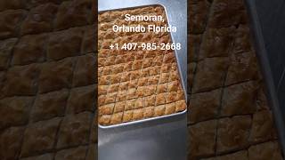 Order Baklava Today Call 1 407-985-2668