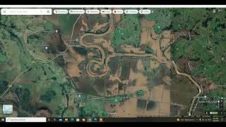 Coraki And Lismore On Google Maps When The Flood Where Happening