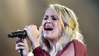 Carrie Underwood Gives Emotional Performance Of 34 Spinning Bottles 34 At 2018 Amas Carrie Underwood Gives Emotional Performance Of 34 Spinning Bottles 34 At 2018 Amas