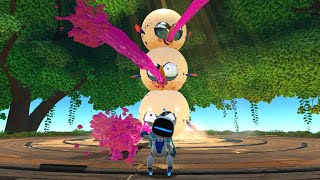 Astro Bot - Tama Trio Boss Fight & Bot Rescued Location