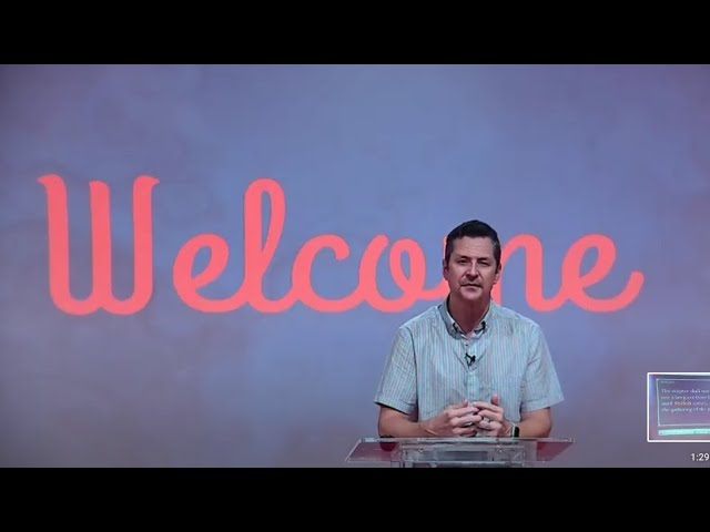 PCF-LA Sunday Service (08/23/2020): A Tabernacle in Shiloh