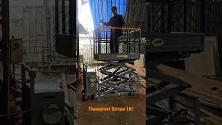 Flameproof Scissors Lift Manufacturer In India - Avcon Maintenance Scissor Lift Platform.