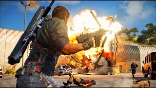 E3 2015 Геймплей Just Cause 3 С Комариями Разработчиков