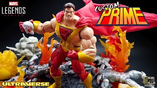 Custom Marvel Legends Prime Action Figure Malibu Comics Ultraverse Ultraforce - Channel Anniversary