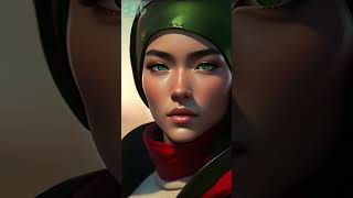 A Beautiful Muslim Hijab With Ai Part 2