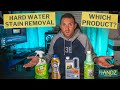 HOW TO REMOVE HARD WATER STAINS || CLEAN LIMESCALE OFF FIXTURES