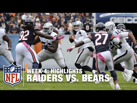 Raiders Vs Bears Week 4 Highlights Nfl Raiders Vs Bears Week 4 Highlights Nfl