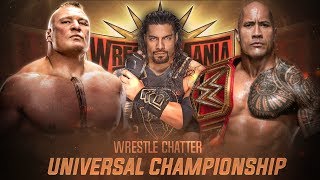 The Rock FINALLY Returns For Universal Championship ! The Rock Vs Brock Lesnar Wrestlemania 35 !