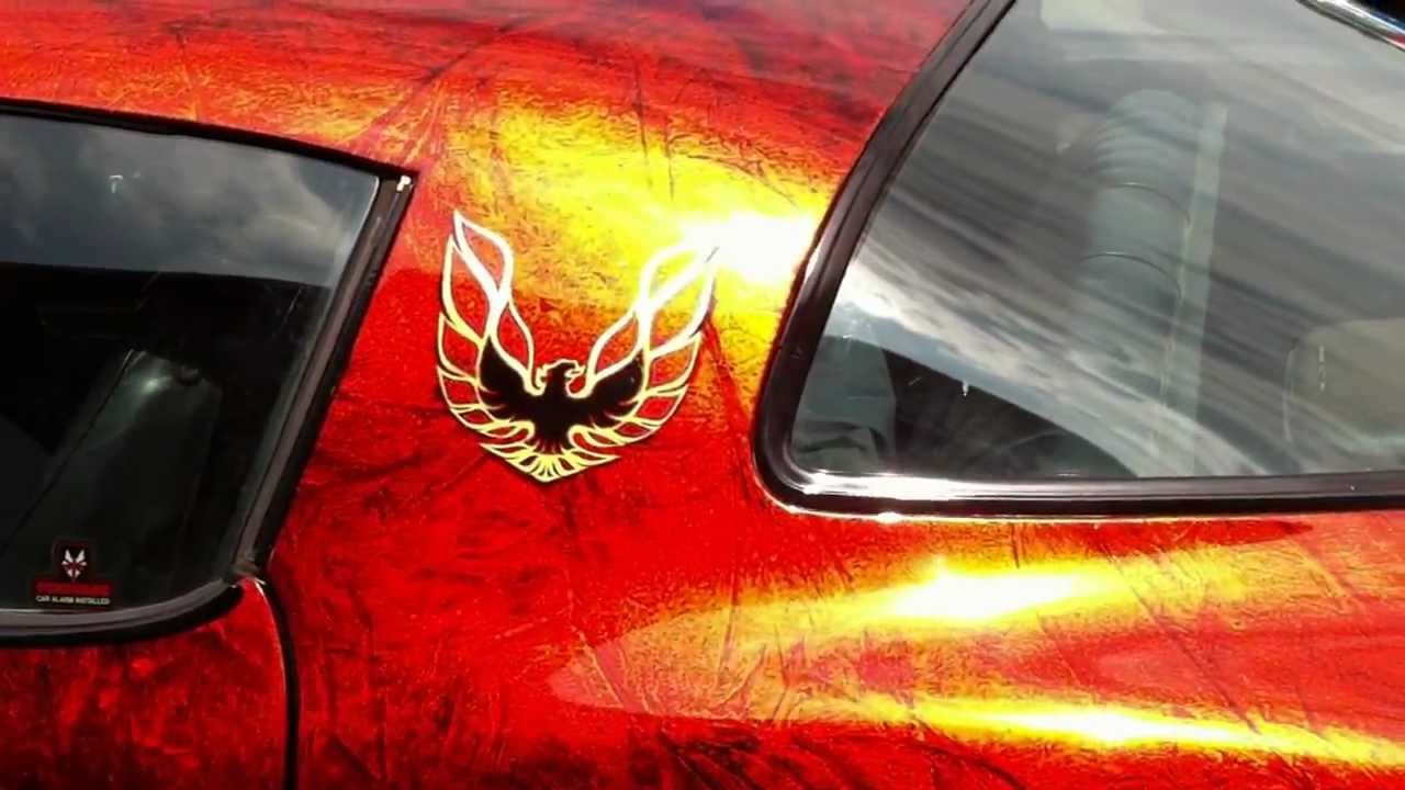 Pontiac firebird trans am custom paint amazing sound YouTube
